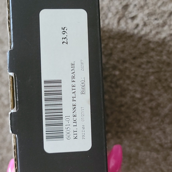 Harley Davidson License Plate Frame - Picture 7 of 7